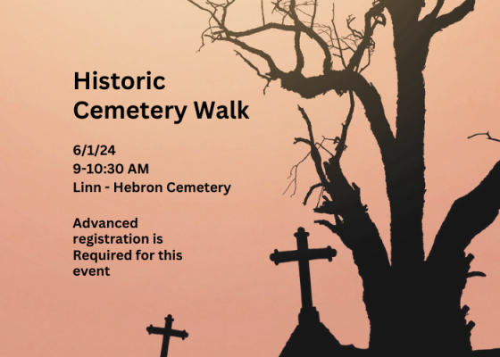 6/1/24 Linn-Hebron Cemetery Walk