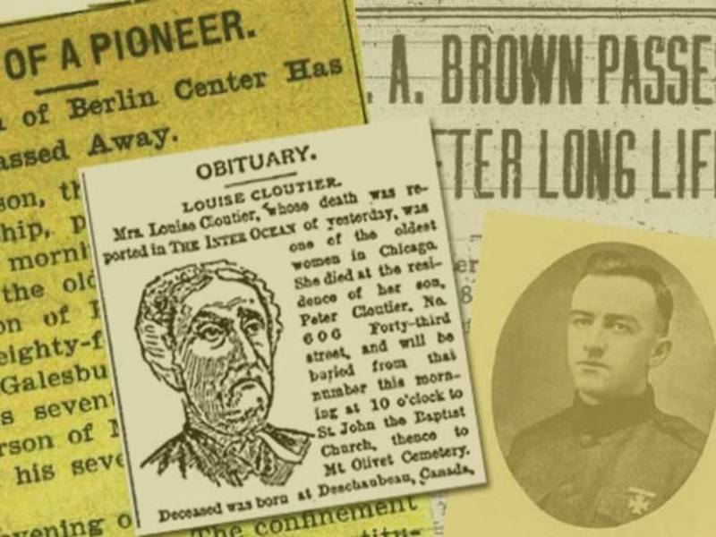 McHenry County Death Notices McHenry County Historical Society and Museum