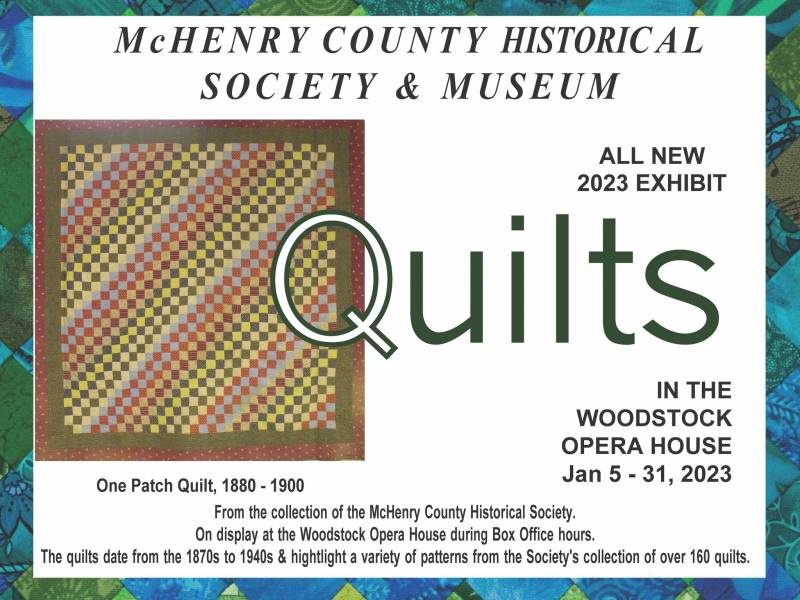 Opera House Quilt House new exhibit 2023